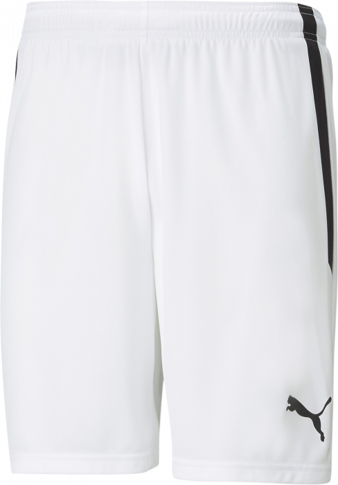Puma - Teamliga Shorts Jr Recycled Polyester - Blanc