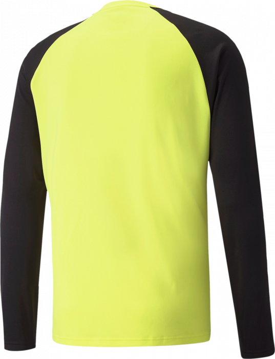 Puma - Teampacer Ls Jersey - Lime Yellow & negro