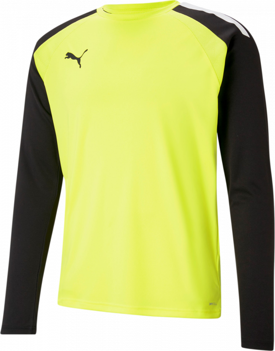 Puma - Teampacer Ls Jersey - Lime Yellow & black