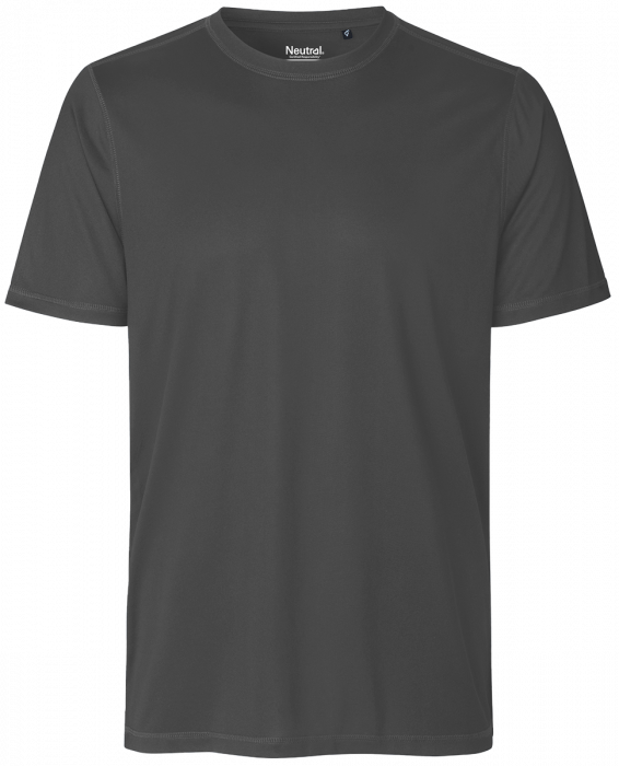Neutral - Performance T-Shirt Genbrugspolyester - Charcoal