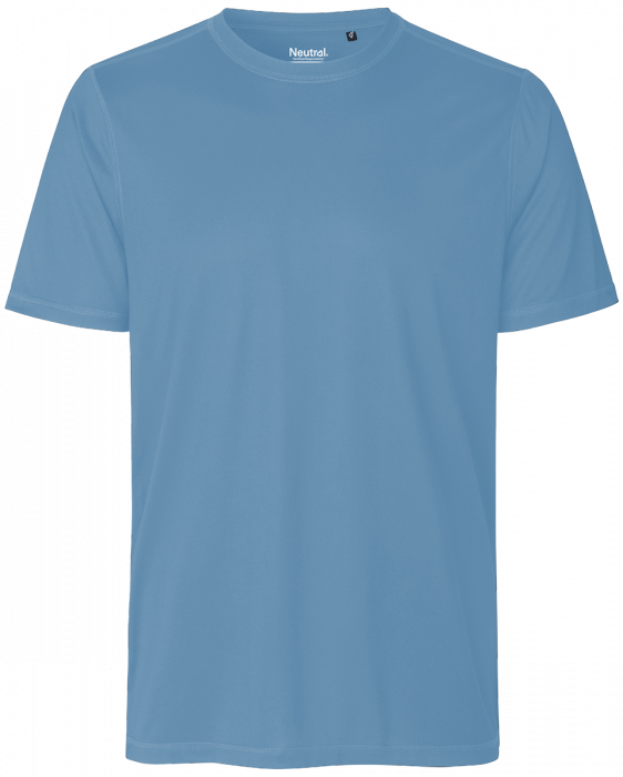 Neutral - Performance T-Shirt Genbrugspolyester - Dusty Indigo - Dusty Indigo