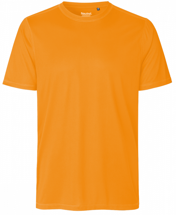 Neutral - Performance T-Shirt Genbrugspolyester - Okay Orange - Okay Orange