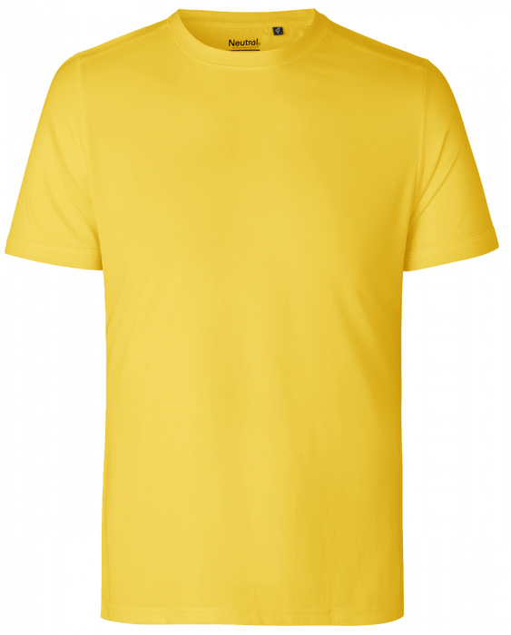 Neutral - Performance T-Shirt Recycled Polyester - Yellow