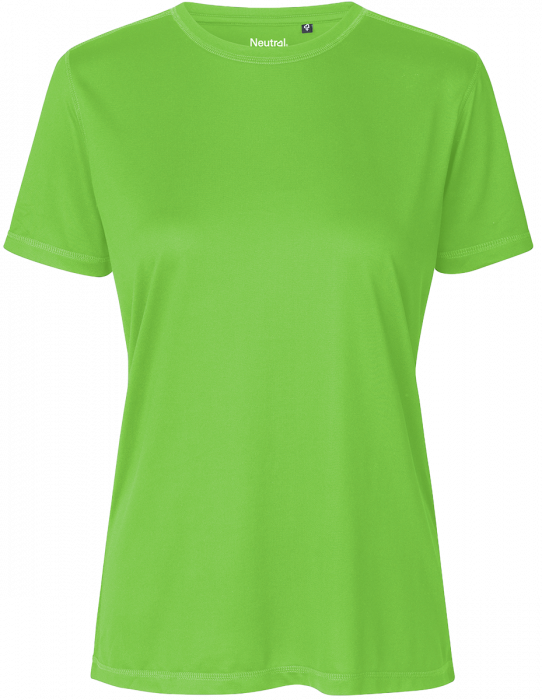 Neutral - Performance T-Shirt Genbrugspolyester Dame - Lime