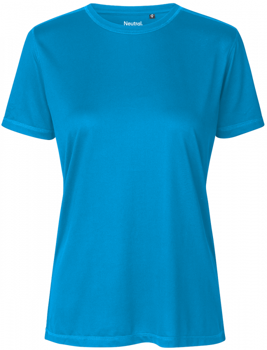 Neutral - Performance T-Shirt Genbrugspolyester Dame - Sapphire