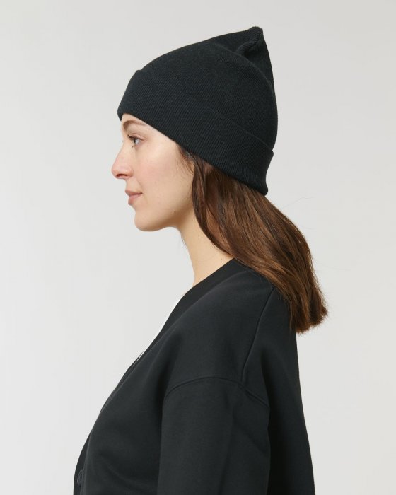 Stanley/Stella - Rib Beanie - Black