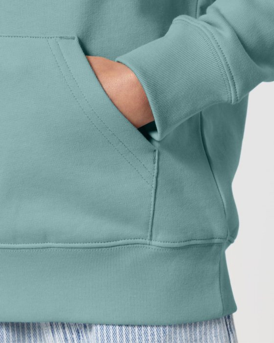 Stanley/Stella - Mini Cruiser 2.0 Hoodie - Teal Monstera