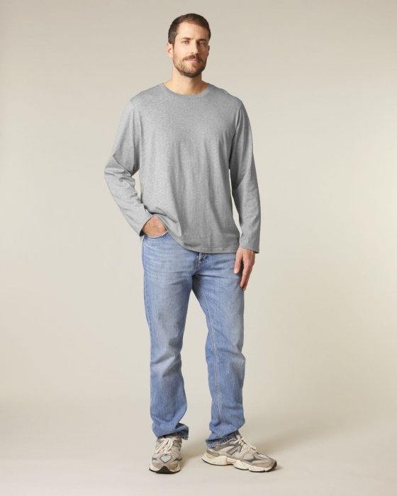 Stanley/Stella - Creator 2.0 Long Sleeve T-Shirt - Heather Grey