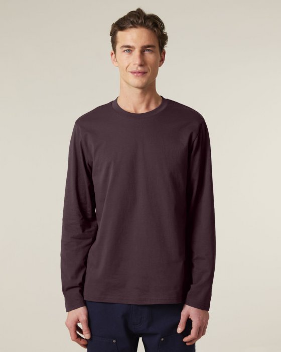 Stanley/Stella - Creator 2.0 Long Sleeve T-Shirt - Red Brown