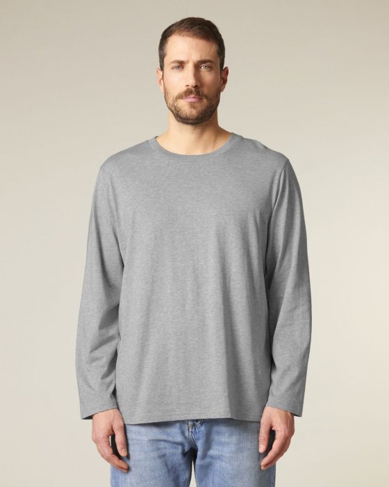 Stanley/Stella - Creator 2.0 Long Sleeve T-Shirt - Heather Grey