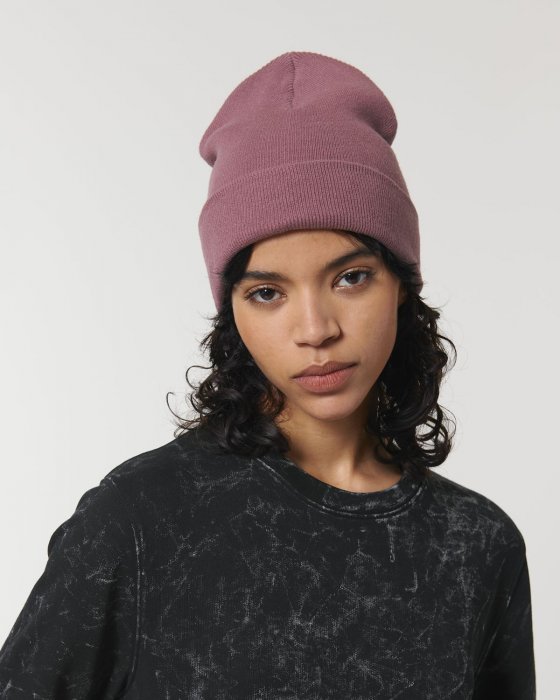 Stanley/Stella - Rib Beanie - Hibiscus Rose
