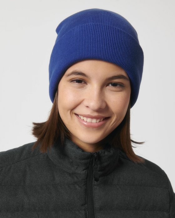 Stanley/Stella - Rib Beanie - Worker Blue