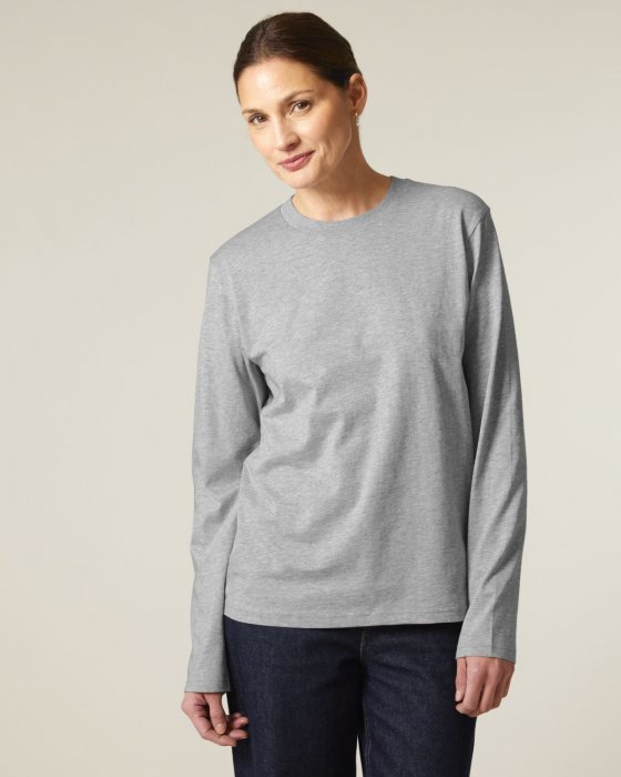 Stanley/Stella - Creator 2.0 Long Sleeve T-Shirt - Heather Grey