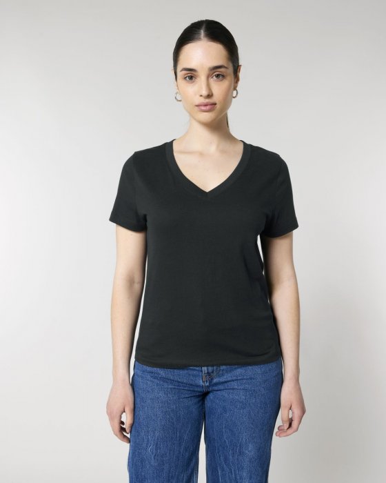 Stanley/Stella - Stella Isla V-Neck T-Shirt Women - Black