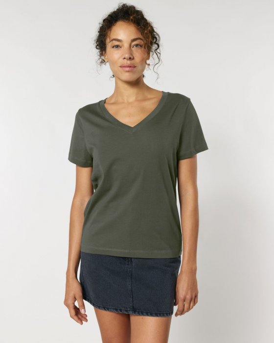 Stanley/Stella - Stella Isla V-Neck T-Shirt Women - Khaki