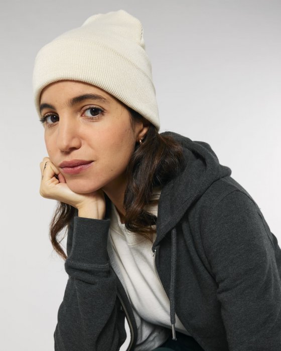 Stanley/Stella - Rib Beanie - Natural