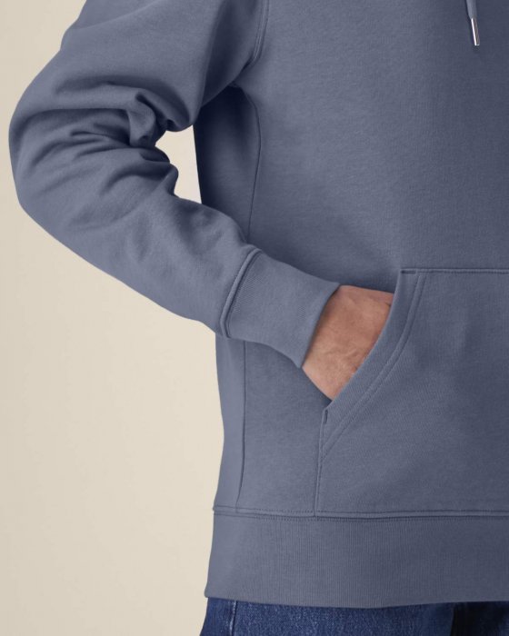 Stanley/Stella - Cruiser 2.0 Organic Cotton Hoodie - Blue Grey  - Blue Grey 