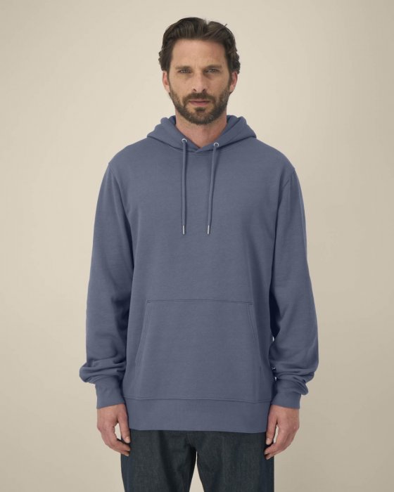 Stanley/Stella - Cruiser 2.0 Organic Cotton Hoodie - Blue Grey  - Blue Grey 