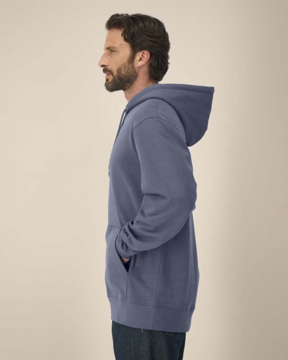 Stanley/Stella - Cruiser 2.0 Organic Cotton Hoodie - Blue Grey  - Blue Grey 