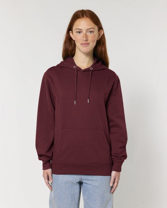 Stanley/Stella - Cruiser 2.0 Organic Cotton Hoodie - Burgundy - Burgundy
