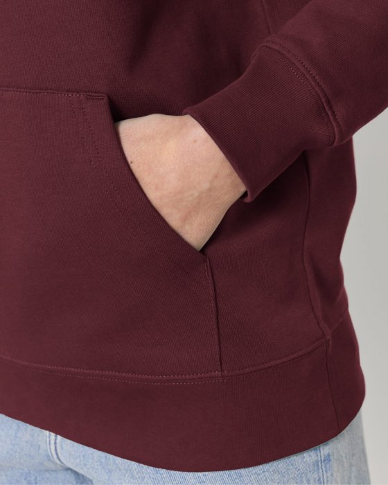 Stanley/Stella - Cruiser 2.0 Organic Cotton Hoodie - Burgundy - Burgundy