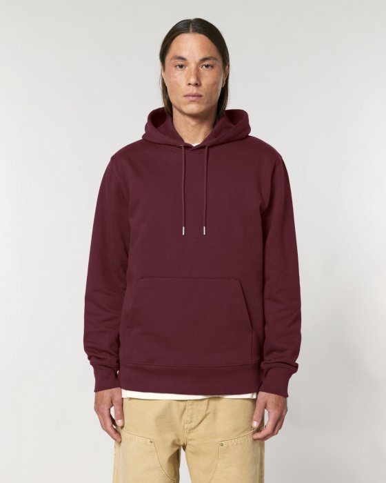 Stanley/Stella - Cruiser 2.0 Organic Cotton Hoodie - Burgundy - Burgundy