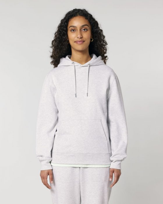 Stanley/Stella - Cruiser 2.0 Organic Cotton Hoodie - Cool Heather Grey - Cool Heather Grey