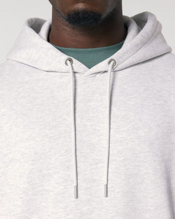 Stanley/Stella - Cruiser 2.0 Organic Cotton Hoodie - Cool Heather Grey - Cool Heather Grey