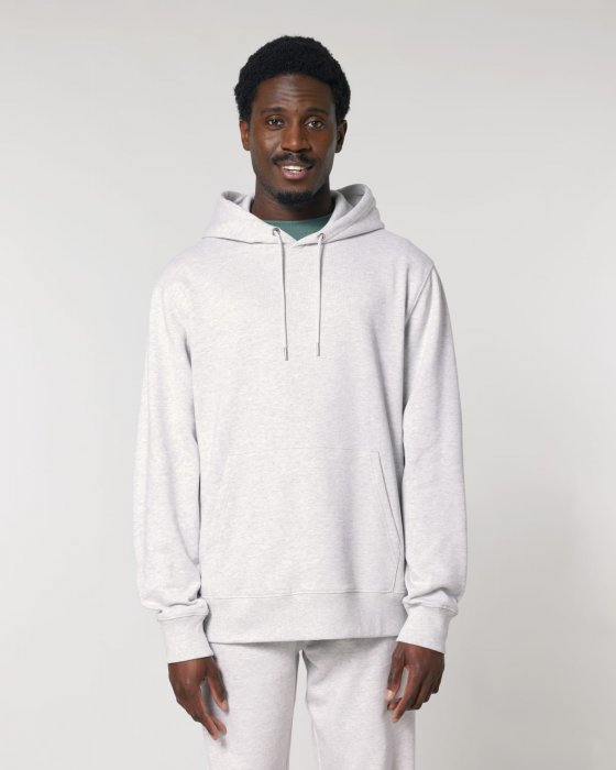Stanley/Stella - Cruiser 2.0 Organic Cotton Hoodie - Cool Heather Grey - Cool Heather Grey