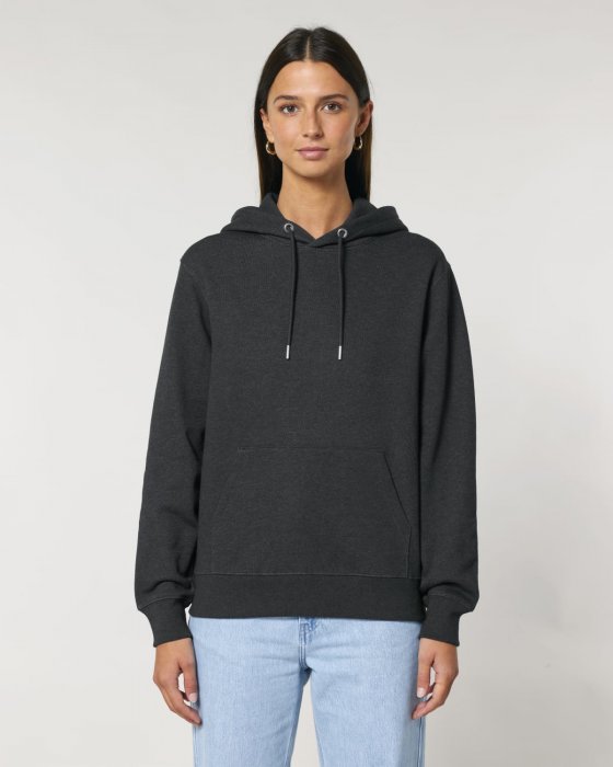Stanley/Stella - Cruiser 2.0 Organic Cotton Hoodie - Dark Heather Grey - Dark Heather Grey