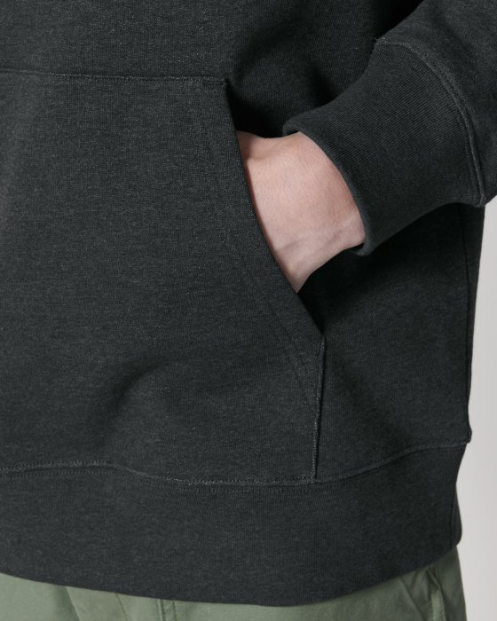 Stanley/Stella - Cruiser 2.0 Organic Cotton Hoodie - Dark Heather Grey - Dark Heather Grey