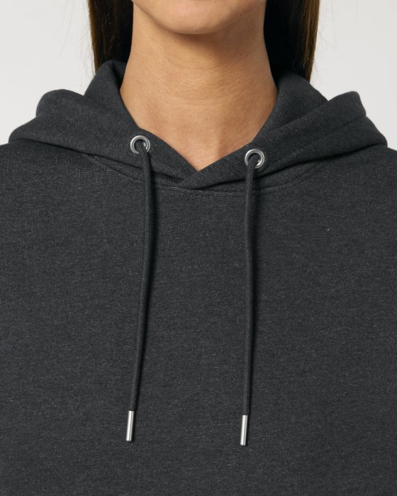 Stanley/Stella - Cruiser 2.0 Organic Cotton Hoodie - Dark Heather Grey - Dark Heather Grey