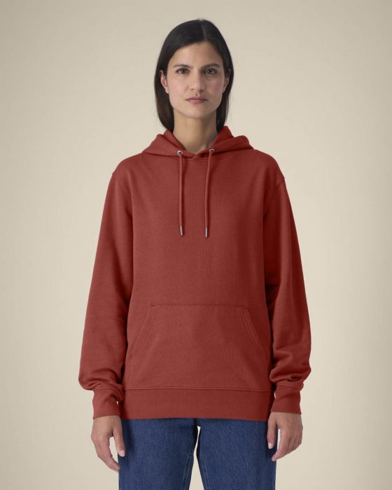 Stanley/Stella - Cruiser 2.0 Organic Cotton Hoodie - Earthy Red - Earthy Red