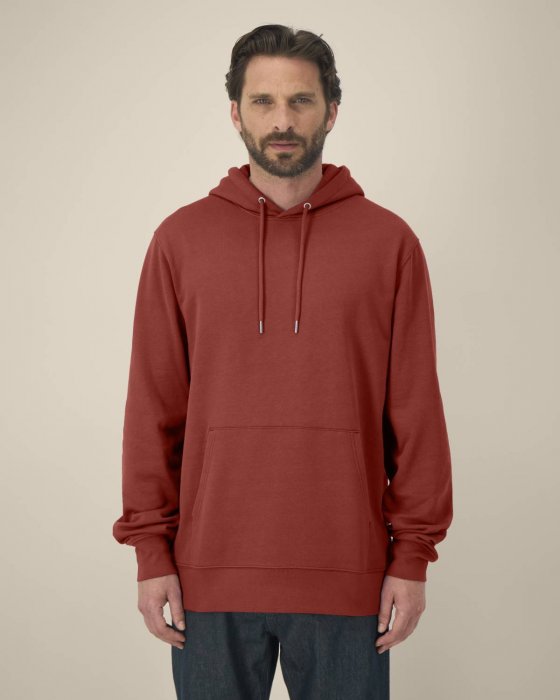 Stanley/Stella - Cruiser 2.0 Organic Cotton Hoodie - Earthy Red - Earthy Red