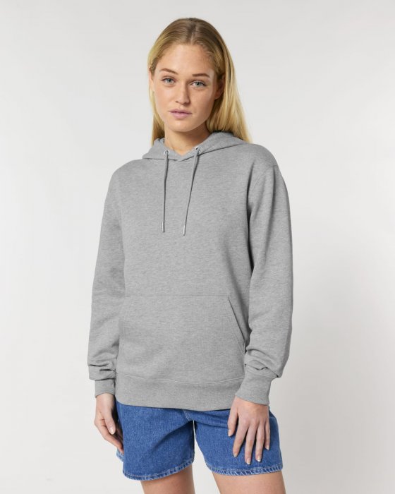 Stanley/Stella - Cruiser 2.0 Organic Cotton Hoodie - Heather Grey - Heather Grey