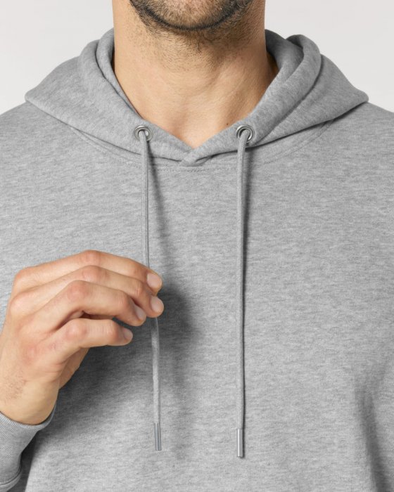 Stanley/Stella - Cruiser 2.0 Organic Cotton Hoodie - Heather Grey - Heather Grey