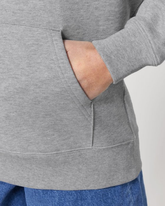 Stanley/Stella - Cruiser 2.0 Organic Cotton Hoodie - Heather Grey - Heather Grey