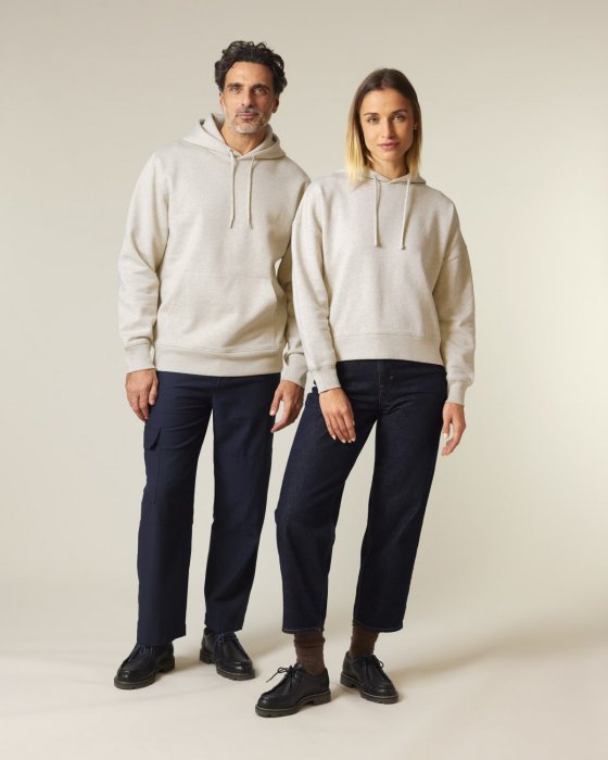 Stanley/Stella - Cruiser 2.0 Organic Cotton Hoodie - Heather Haze - Heather Haze