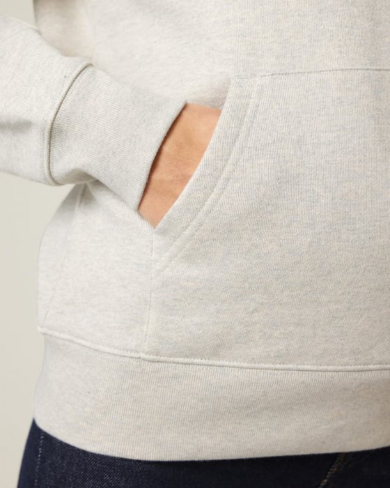 Stanley/Stella - Cruiser 2.0 Organic Cotton Hoodie - Heather Haze - Heather Haze