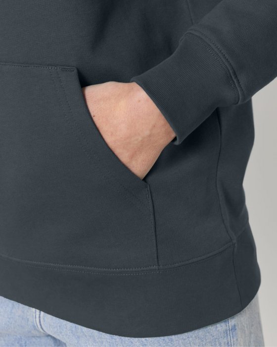 Stanley/Stella - Cruiser 2.0 Organic Cotton Hoodie - India Ink Grey - India Ink Grey