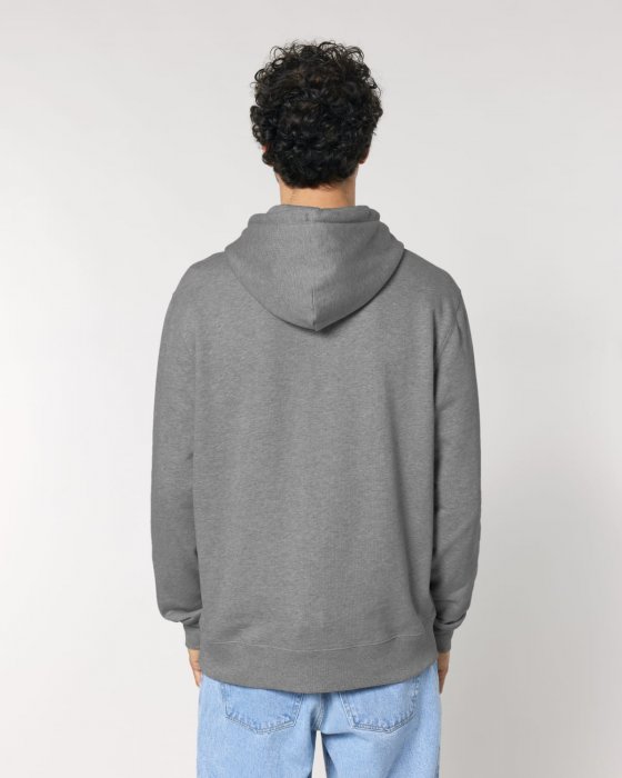Stanley/Stella - Cruiser 2.0 Organic Cotton Hoodie - Mid Heather Grey - Mid Heather Grey