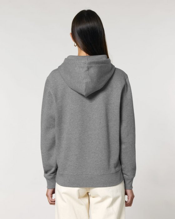 Stanley/Stella - Cruiser 2.0 Organic Cotton Hoodie - Mid Heather Grey - Mid Heather Grey