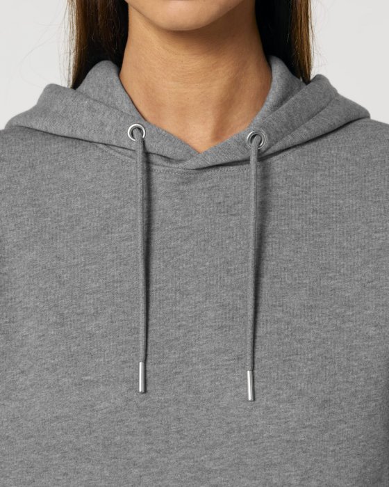Stanley/Stella - Cruiser 2.0 Organic Cotton Hoodie - Mid Heather Grey - Mid Heather Grey