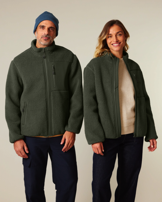 Stanley/Stella - Brooker Fleece Jacket - Khaki
