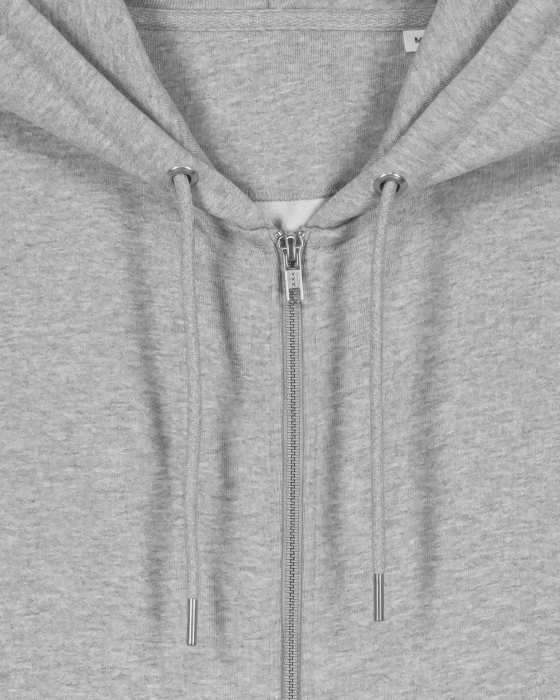 Stanley/Stella - Cultivator 2.0 Unisex Hoodie With Zipper - Heather Grey