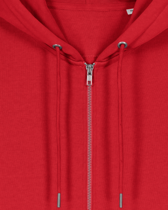 Stanley/Stella - Cultivator 2.0 Unisex Hoodie With Zipper - Red