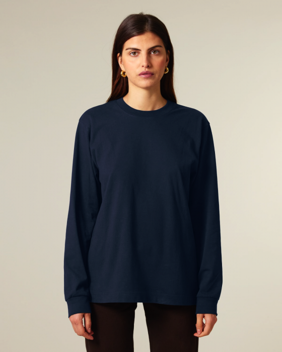 Stanley/Stella - Freestyler Unisex Heavy Long Sleeve T-Shirt - French Navy