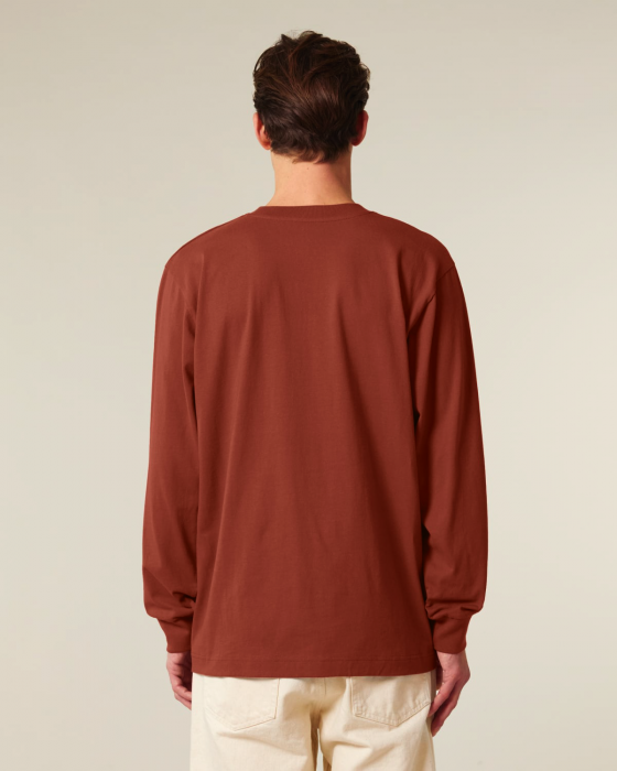 Stanley/Stella - Freestyler Unisex Heavy Long Sleeve T-Shirt - Heritage Brown
