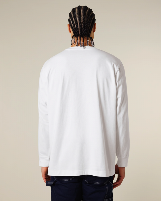 Stanley/Stella - Freestyler Unisex Heavy Long Sleeve T-Shirt - White