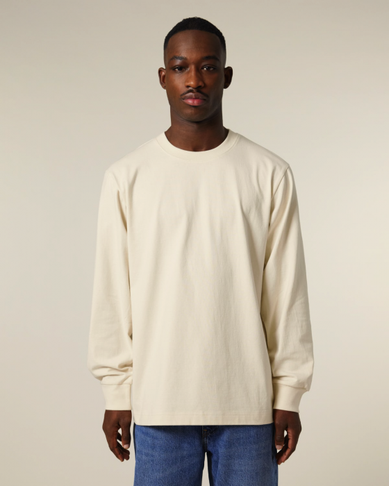 Stanley/Stella - Freestyler Unisex Heavy Long Sleeve T-Shirt - Natural Raw 